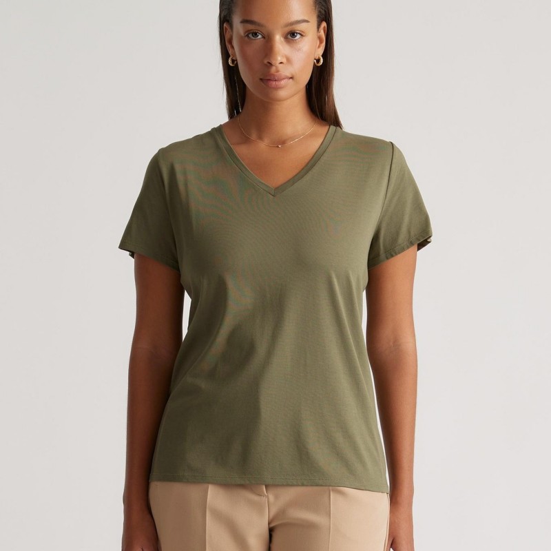comfortable modal v-neck t-shirts